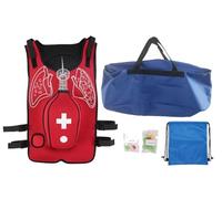 Gilet de premiers secours Heimlich for infirmières et étudiants, dispositif anti-étouffement anti-obstruction avec exercices claques dans le dos(Adults)
