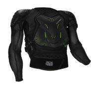 Gilet de Protection Acerbis Korazza Niveau 2 Noir-Gris S/M Noir