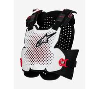 Gilet de protection Alpinestars A-4 Plasma blanc noir rouge - M-L