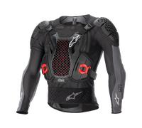 Alpinestars Veste Bionic Plus V2 avec protections Noir/Anthracite/Rouge S Unisexe