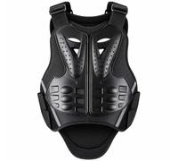Gilet de protection de moto - Gilet de course avec protection dorsale et poitrine - Gilet de protection pour motocross avec protection de la colonne vertébrale pour moto, VTT, VTT, ski, équitation et