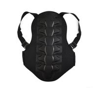 Gilet de Protection Dorsale Moto, Protection Colonne vertébrale avec Ceinture Ajustable, pour Course, équitation, Ski et Skateboard