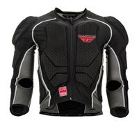 Gilet de protection Fly Racing Barricade - noir/gris - L S