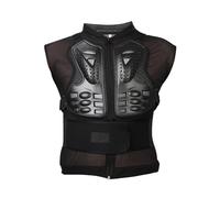 Gilet de protection pour adulte adapté pour le motocross, le vélo, le ski, le patinage, la moto en plein air, la moto tout-terrain, les aventures en plein air, absorption des chocs