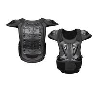 Gilet de Protection pour Moto pour Homme, équipement de Protection de la Colonne vertébrale et de la Poitrine, Protection Dorsale pour Motocross, VTT, Course, Descente, Patinage,Black2-M