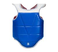 Gilet de Protection Réversible pour La Poitrine et Le Corps, Gilet de Protection Réversible Taekwondo, Plastron de Boxe Protection, pour Coups Poing Violents Entraînement de pour Enfants Adultes, L