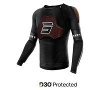 Gilet de Protection Shot Race D30 NoirXL Noir