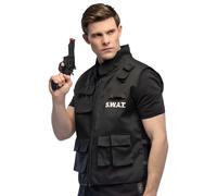 Gilet de protection SWAT - Gilet de protection avec velcro pour les gros durs