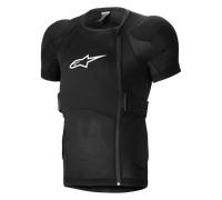 Gilet De Protection VTT Alpinestars A-Impact Plasma Manches Courtes Noir/BlancL Noir,Blanc