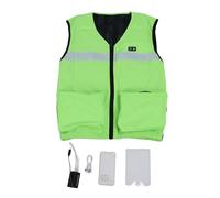 Gilet de refroidissement à 3 vitesses circulation d'eau et refroidissement par ventilateur avec climatisation avec une bande réfléchissante pour le travail en plein air