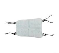 Gilet de refroidissement extérieur, 32 x 24 cm, réglable PCM pour sac à dos avec résistant à l'usure pour la randonnée d'été, refroidisseur dorsal pour homme et femme