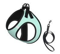 Gilet de remorquage Vert Menthe pour Petits Animaux, Sangles réglables, Facile à Porter, Sangles Douces et Respirantes, Convient aux Petits Chiens et Chats, etc.