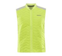 Craft Sportswear Gilet de course ADV SUBZ Lumen pour hommes Vert fluo Taille S