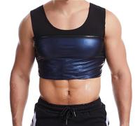 Gilet de sauna pour hanches, débardeur de sport sauna à la taille, gilet d'entraînement à séchage rapide, gilet d'entraînement sans fermeture éclair