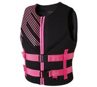Gilet de Sauvetage Adulte en Tissu Oxford avec Boucle Réglable Sécurité Confort Idéal Cadeau Amateurs Sports Nautiques pour Natation Surf Jet Ski Flottabilité Garantie