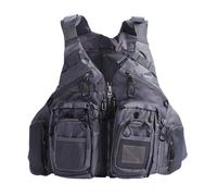 Gilet de sauvetage - EINNENFFER - Gris foncé - Multifonction - Réfléchissant - Haute densité