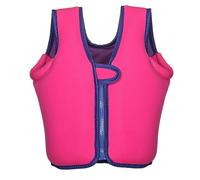 Gilet de Sauvetage en Néoprène pour Adulte, Veste de Flottaison Ajustable avec Ajustement Sûr pour Kayak Plongée Snorkeling Planche À Pagaie Pêche Sports Nautiques(Pink,1-2Years)