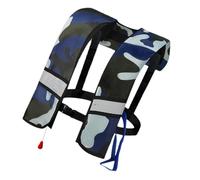 Gilet de sauvetage | Gilet de natation gonflable pour le bateau, les sports nautiques, aide à la flottabilité avec réflecteurs fluorescents pour kayak, loisirs en bord de mer