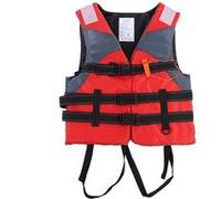 Gilet de sauvetage Gilet de sauvetage Survie en plein air d'urgence Pêche Natation Flottant Lifevest Aid Flottabilité (Rouge) Rouge