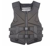 Gilet De Sauvetage Kayak, Aide à La Flottabilité Gilets De Sauvetage Adultes, Paddle Boards Gilet De Natation Gilet De Flotteur De Sécurité pour Kayak Snorkeling Pêche Sports Nautiques,Black-L