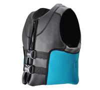 Gilet de Sauvetage pour Adulte À Haute Flottabilité avec Sangle Ajustable Idéal pour Káyak Rafting Traversée de Rivières et Sports Nautiques(L)