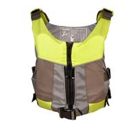 Gilet de Sauvetage pour Adulte À Haute Flottabilité Réglable Idéal pour Káyak Rafting Traversée de Rivières et Sports Nautiques(Green,M)