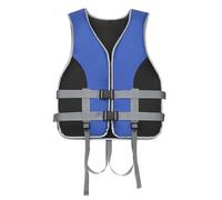 Gilet de Sauvetage pour Adultes et Enfants Veste de Flottaison Réglable pour Plongée en Apnée Sup Kayak Plaisance Natation Sports Nautiques(Blue,XL)