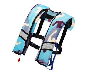 Gilet de sauvetage pour adultes - Gilet de natation gonflable pour sauver des vies - Aide à la flottabilité des sports nautiques Sécurité pour les loisirs en bord de mer, bateau de croisière