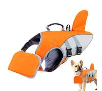 Gilet de sauvetage pour chien, avec poignée de sauvetage, réglable, pour chiens de taille moyenne à grande, lac, kayak