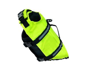 Gilet de sauvetage pour chien Conservateur de chiot flottant, Gilet de sécurité réfléchissant, Maillot de bain flottant, Poignée de sauvetage Equipement, Tenue aquatique pour animaux de compagnie