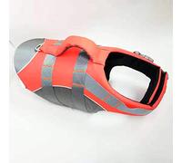 Gilet de Sauvetage pour Chien Réfléchissant Réglable avec Poignée de Sauvetage pour Natation et Navigation Sauvetage Sauvetage de Sécurité pour Animaux de Compagnie Ripstop pour Petits Moyens et