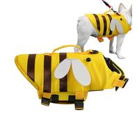 Gilet de Sauvetage pour Chiens,Gilets de Sauvetage pour Chiens pour la Navigation de Plaisance,Gilet de sécurité Respirant pour Animaux de Compagnie, de imperméable pour | Maill