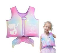 Gilet De Sauvetage pour | Gilet Flottant Sécurisé pour avec Flottabilité,Veste Pailletée Confortable Et Plable pour Sécurité À La Plage Piscine Extérieure