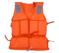 Gilet de sauvetage pour la natation, la navigation de plaisance, le sport, la flottaison, la sécurité pour les sports nautiques, la plongée, la navigation plaisance avec sifflet (orange), style ad
