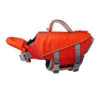 Gilet de sauvetage réfléchissant réglable pour chien avec poignée de sauvetage pour différentes races de chiens - flottabilité élevée pour la natation et la plage