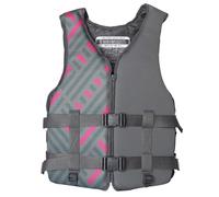 Gilet de sauvetage réglable pour adultes, pour bateau, pêche, kayak, natation, surf, convient à la plupart des sports nautiques (gris, taille XL)