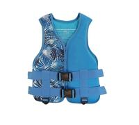 Gilet de Sauvetage Universel pour Adulte Gilet de Flottaison Haute Flottabilité avec Fermeture Éclair pour Kajak Surf Natation et Sports Nautiques(Blue,M)