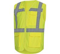 Gilet de sécurité 7119 taille 2XL jaune fluo EN ISO 13688/EN ISO 20471/EN 1149 NITRAS 7119-4000-2XL