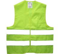 Gilet De Sécurité Adulte 2 Bandes Mailles Jaune