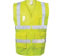 Feldtmann Gilet de sécurité ALBIN Gr.XXL jaune 100%PES EN ISO 20471 Kl.EN ISO 13688 FELDTMANN Quantité:1
