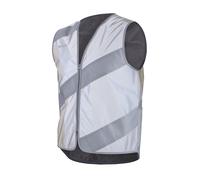 Gilet de sécurité avec bandes réfléchissantes Roadie Wowow ( Gris réfléchissant / L )