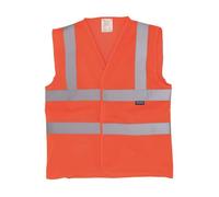 Gilet de sécurité en maille - haute visibilité - orange fluo - HVW120 - Mixte - Adulte M
