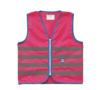 Gilet de sécurité enfant à vélo haute visibilité rose Wowow ( Rose / M )