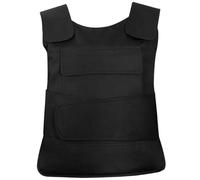 Gilet de sécurité, équipement de protection bande fixation à l'épreuve des perforations pour la police, les gardes, la protection la sécurité poitrine et du dos, le gilet