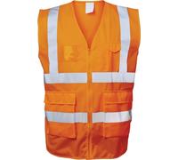Gilet de sécurité EWALD taille XXXL orange EN ISO 20471 cl.EN ISO 13688 SAFESTYLE