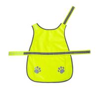 Gilet de sécurité pour Chien - Giltet réfléchissant | Harnais pour Chien néon - Gilete de sécurité Haute visibilité | de Protection pour l'obscurité, Hiver, Promenade en forêt, Chasse, Fermeture V