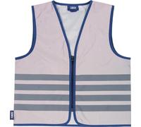 Gilet de sécurité pour enfants ABUS Lumino Urban Vest Kids - gilet de sécurité entièrement réfléchissant pour une meilleure visibilité de nuit - avec fermeture éclair - taille L