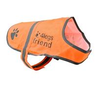 Gilet de Sécurité Réfléchissant pour Chien, 5 Tailles, Haute visibilité, activités à l’extérieur de Jour et de Nuit. Votre Chien est Visible pour empêcher Les Accidents de Voiture ou de Chasse