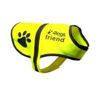 Gilet de Sécurité Réfléchissant pour Chien, 5 Tailles, Haute visibilité, activités à l’extérieur de Jour et de Nuit. Votre Chien est Visible pour empêcher Les Accidents de Voiture ou de Chasse (XL)