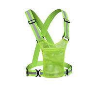 Gilet De Sécurité Vélo, Gilet Reflechissant Running, Gilet Reflechissant, Harnais De Reflechissant Réglable Gilet Fluorescent, Réfléchissant Réglable Elastique Gilet De Sécurité Pour La Course